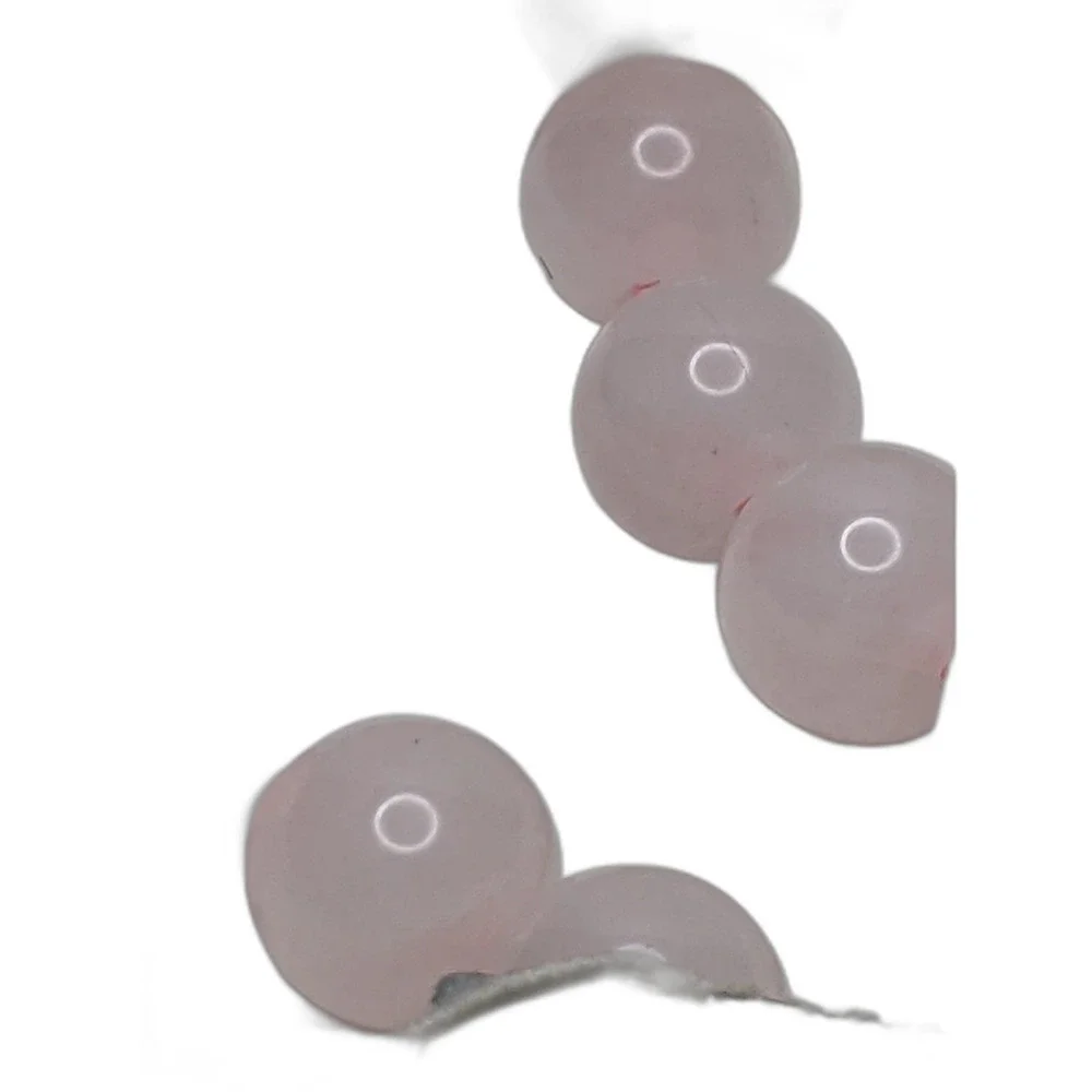 Rose Quartz Beads 60mm 60pcs Jewelry Supply Love Self Care Weight Loss READ